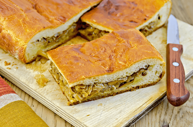 Очень вкусный пирог с капустой! фото рецепта