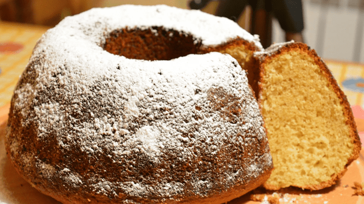 Творожный кекс - наш семейный рецепт фото рецепта