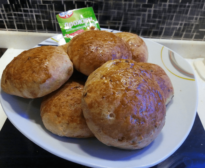 Яблочные пышки фото рецепта