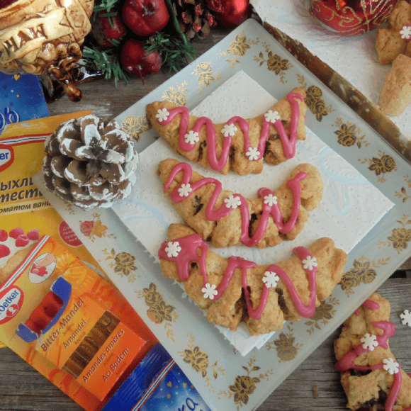 Рождественское сицилийское печенье "Снежные полумесяцы"