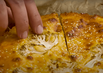 Заливной пирог с капустой
