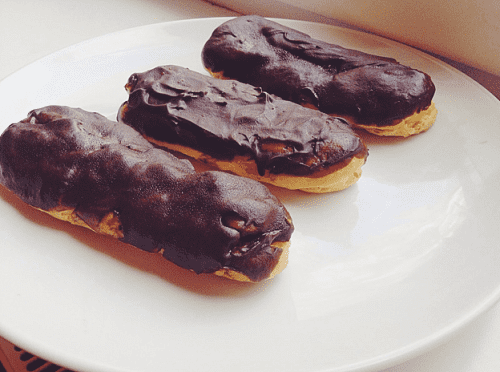 Фото рецепта Эклеры по маминому рецепту