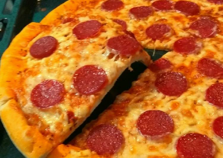 Домашняя пицца — рецепт с фото и видео