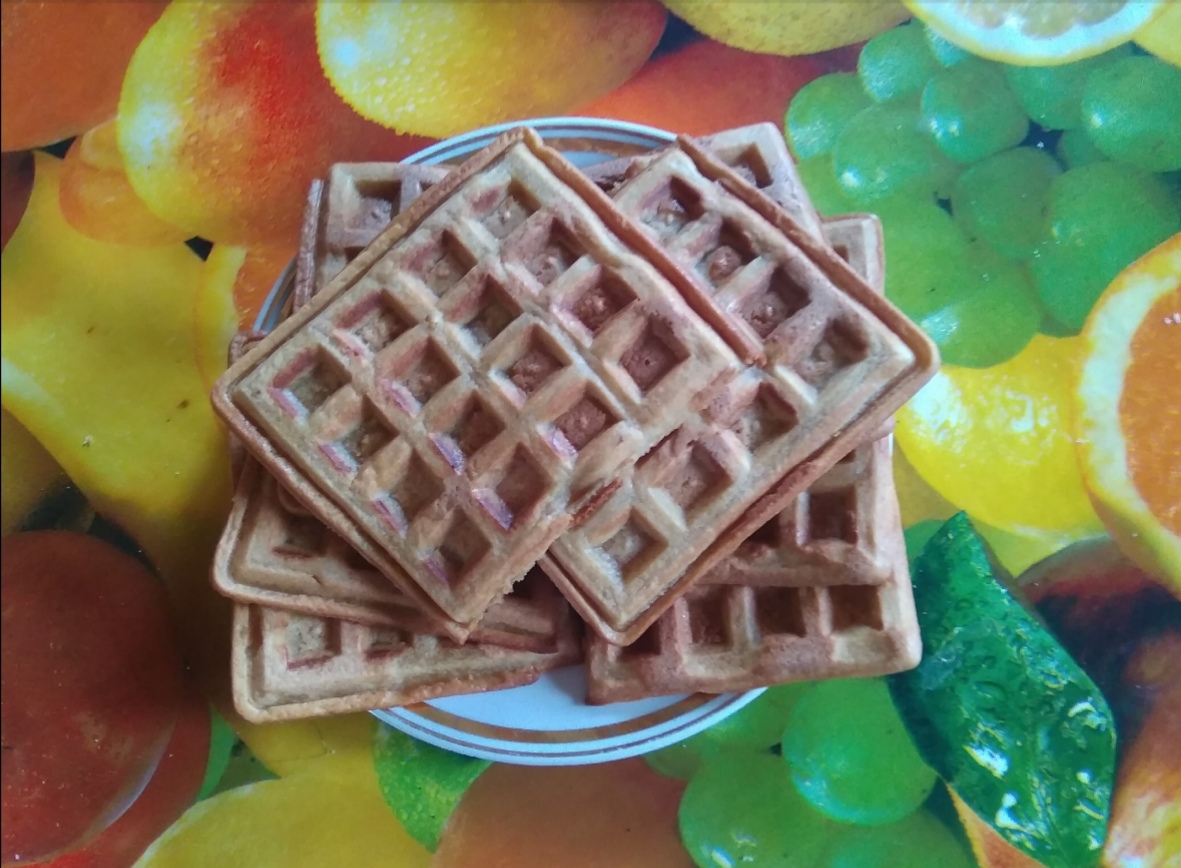 Творожные вафли