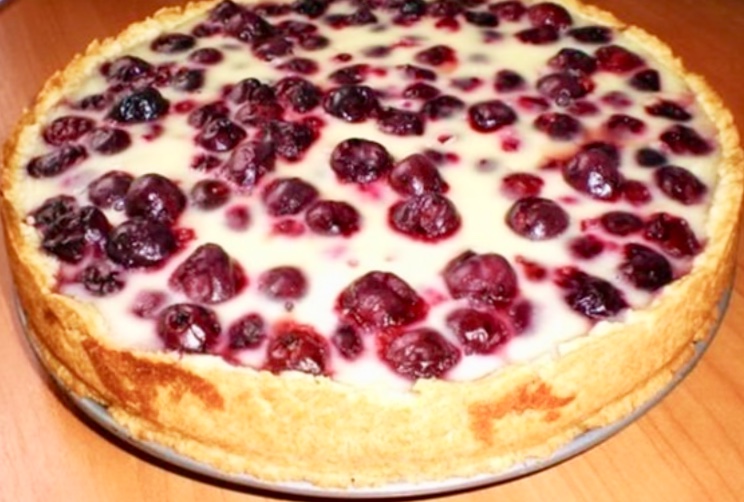 Творожное тесто для пирога с вишней - пошаговый рецепт с фото на ремонты-бмв.рф