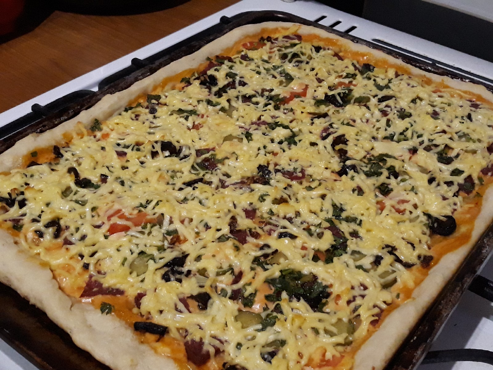 домашняя пицца с колбасой рецепт приготовления с фото фото 117
