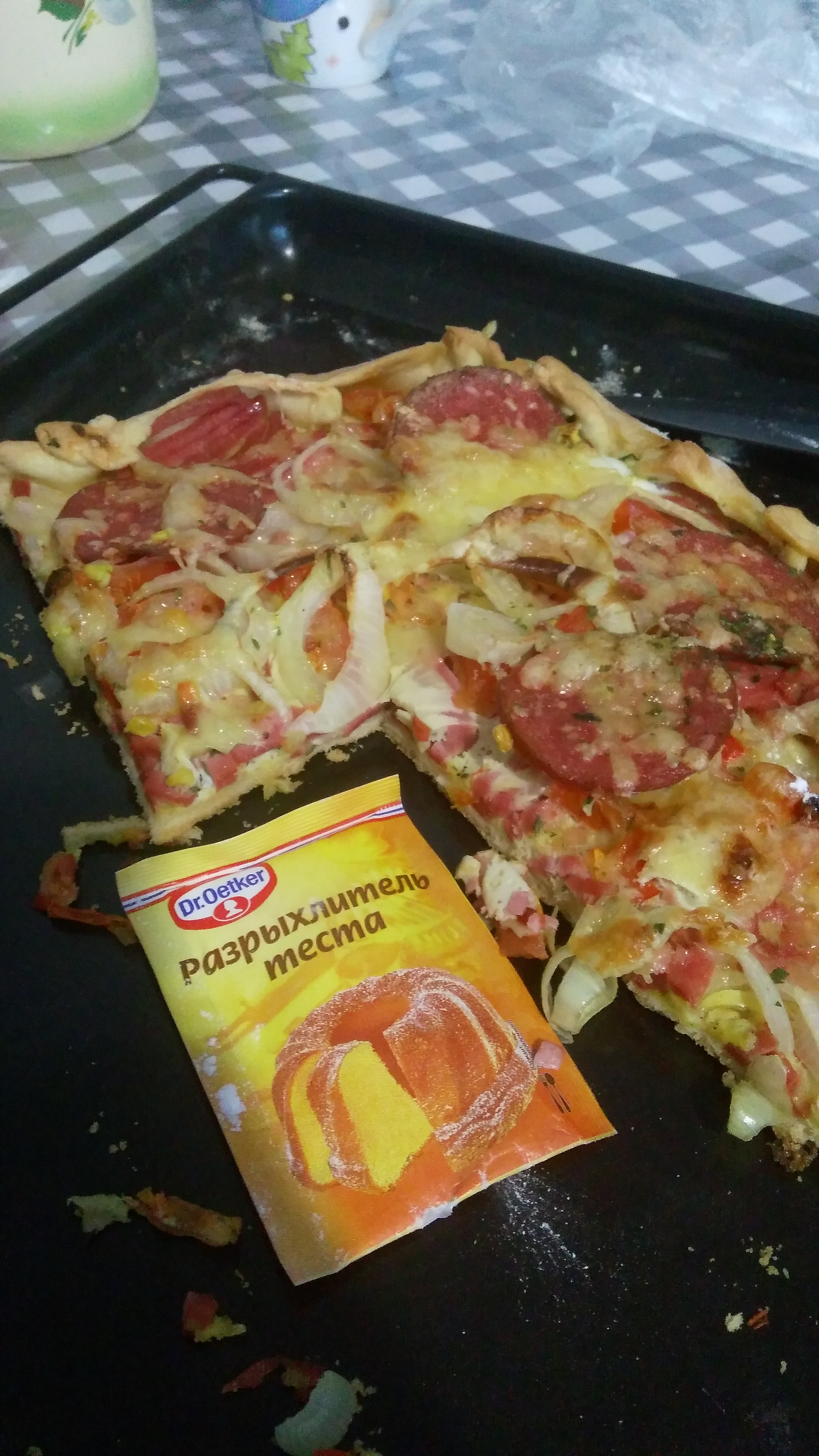 чтобы не пригорала пицца в духовке фото 72