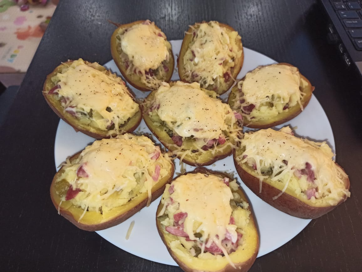 Крошка-картошка с беконом и сыром, пошаговый рецепт на ккал, фото, ингредиенты - @webmaster-korolev.ru
