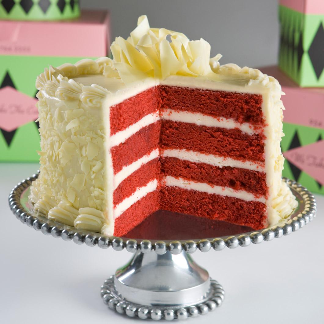 Торт Сердце — «Красный бархат»