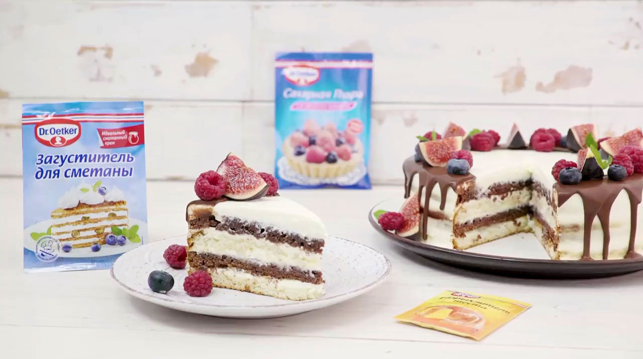 Торт сметанник — вкусный рецепт с фото | витамин-п-байкальский.рф
