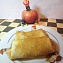 Блины с творогом и яблоком