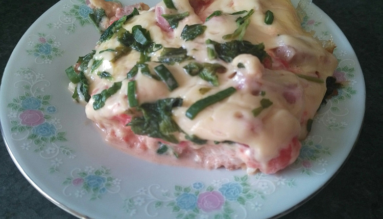 Капустная пицца