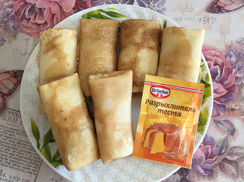 Фото рецепта Диетические блинчики