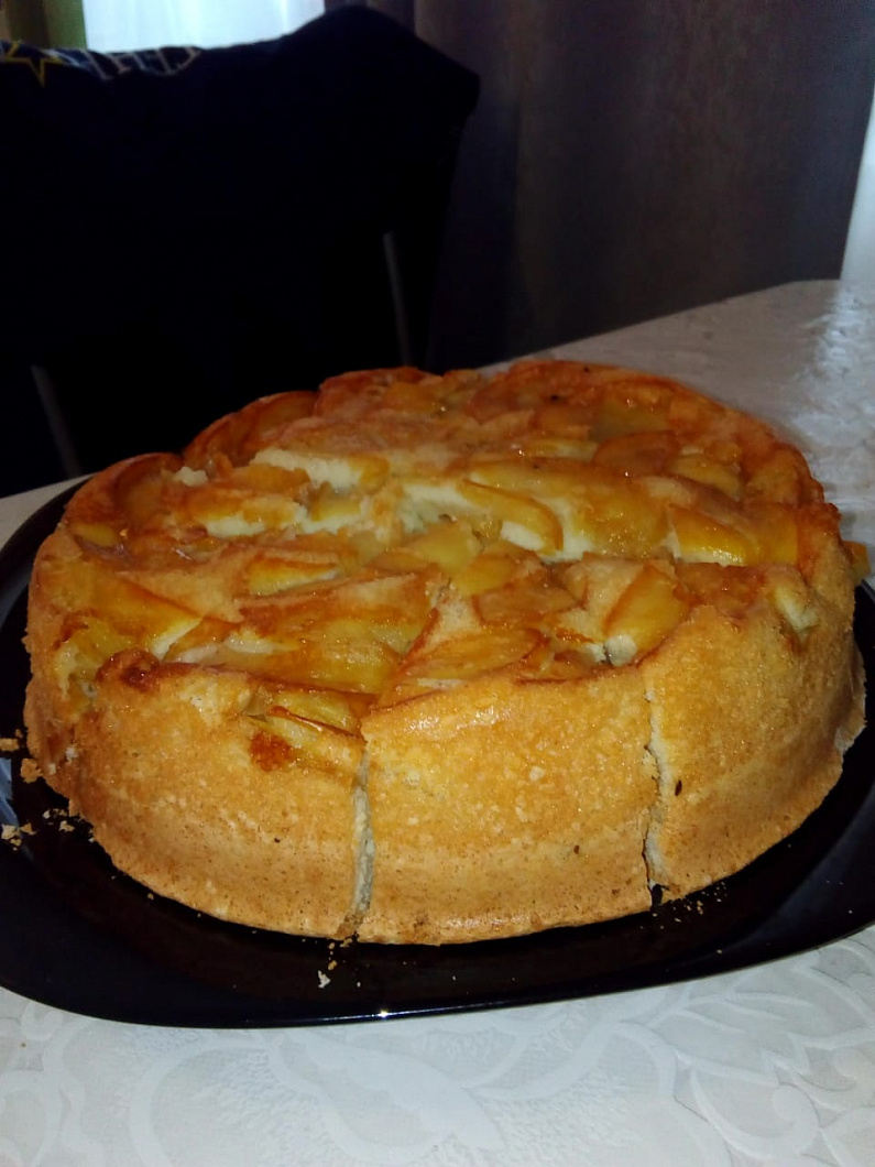 Домашний пирог с пирог рецепт с фото