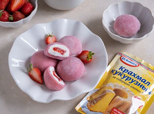 Фото рецепта Японский десерт моти⚡️