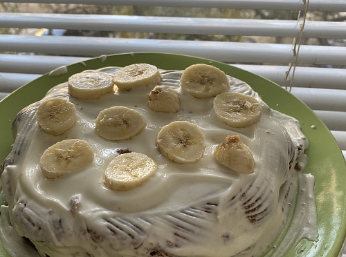 Фото рецепта Торт банановый рай