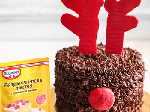 Фото рецепта Торт Сникерс