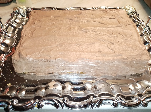 Фото рецепта Вафельный торт