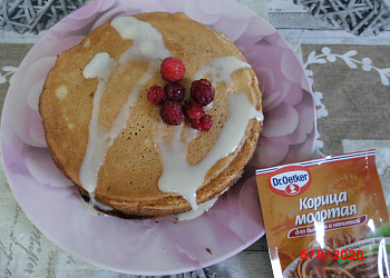 Блины с корицей