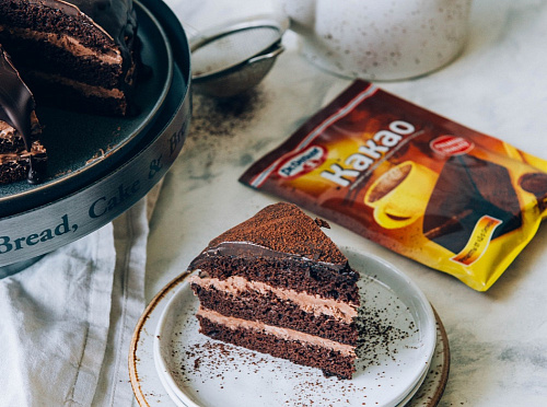 Фото рецепта Торт Прага домашний