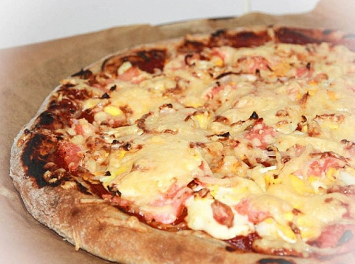 Фото рецепта Самое лучшее тесто для пиццы