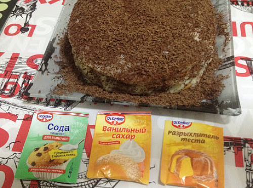 Фото рецепта Легких и нежный торт