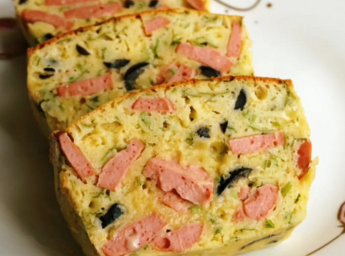 Фото рецепта Кекс-пицца