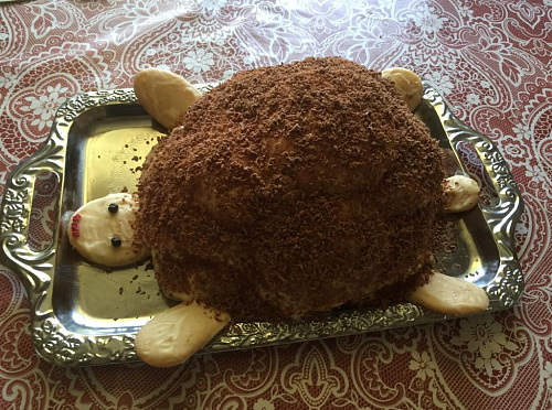 Фото рецепта Тортик черепашка