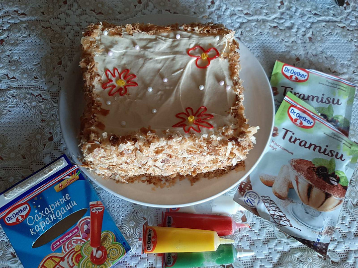 Медовый торт с кремом - пошаговый рецепт с фото, ингредиенты, как приготовить
