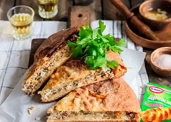 Кубдари - Сванский пирог с мясом