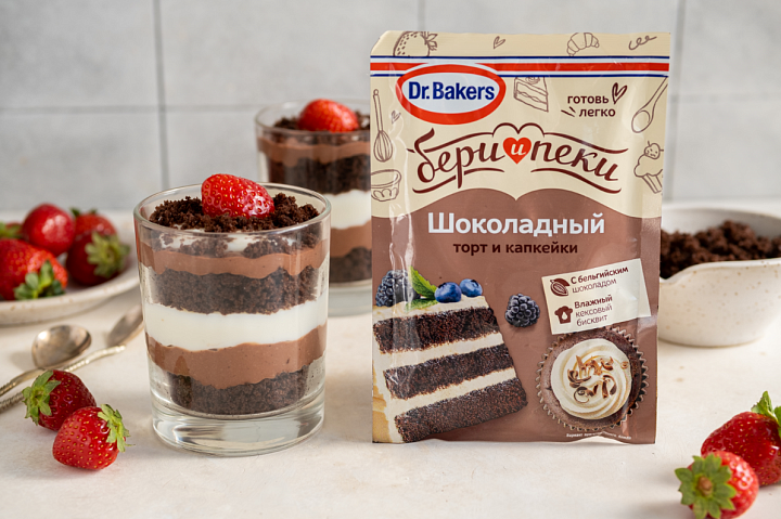 Трайфлы с заварным кремом фото