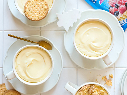 Фото рецепта Быстрый чизкейк (в микроволновке)