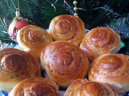 Фото рецепта Улитка в маке.