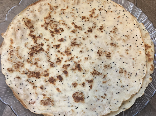 Фото рецепта Блинчики из остатков каши