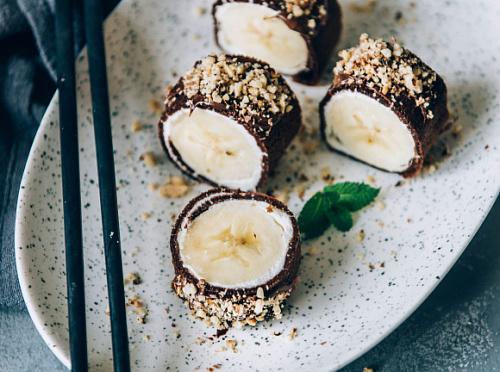 Фото рецепта Шоколадные Роллы