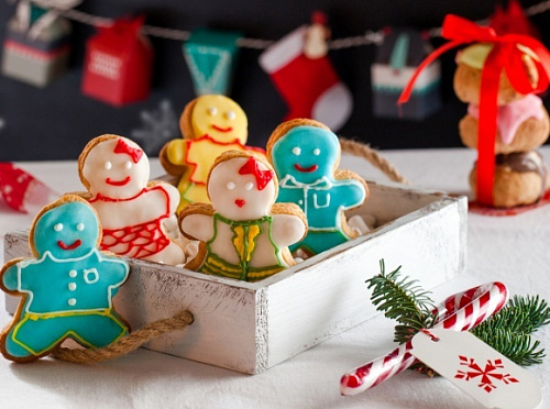 Фото рецепта Имбирные человечки