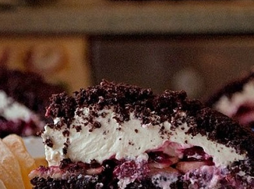 Фото рецепта Кофейно-шоколадный торт &quot;Бомба&quot;