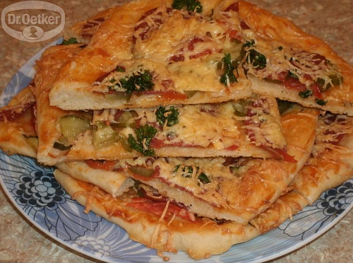 Фото рецепта Пицца &quot;Любимая&quot;