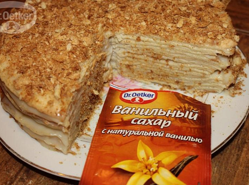 Фото рецепта Наполеон по ГОСТу