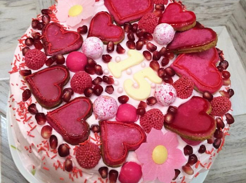 Фото рецепта Торт &quot;Любовь в сердце&quot;