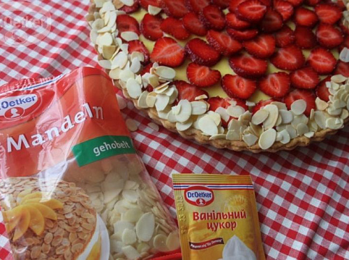 Фото рецепта Тарт с йогуртовым муссом